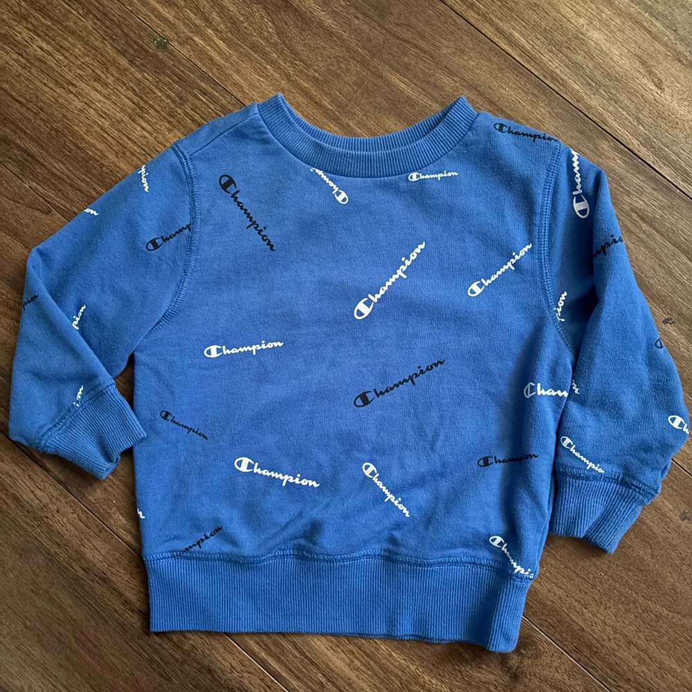 Champion Classic Blue Athletic Sweatshirt